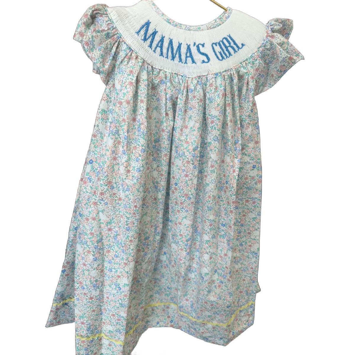 MAMAS GIRL SMOCKED DRESS