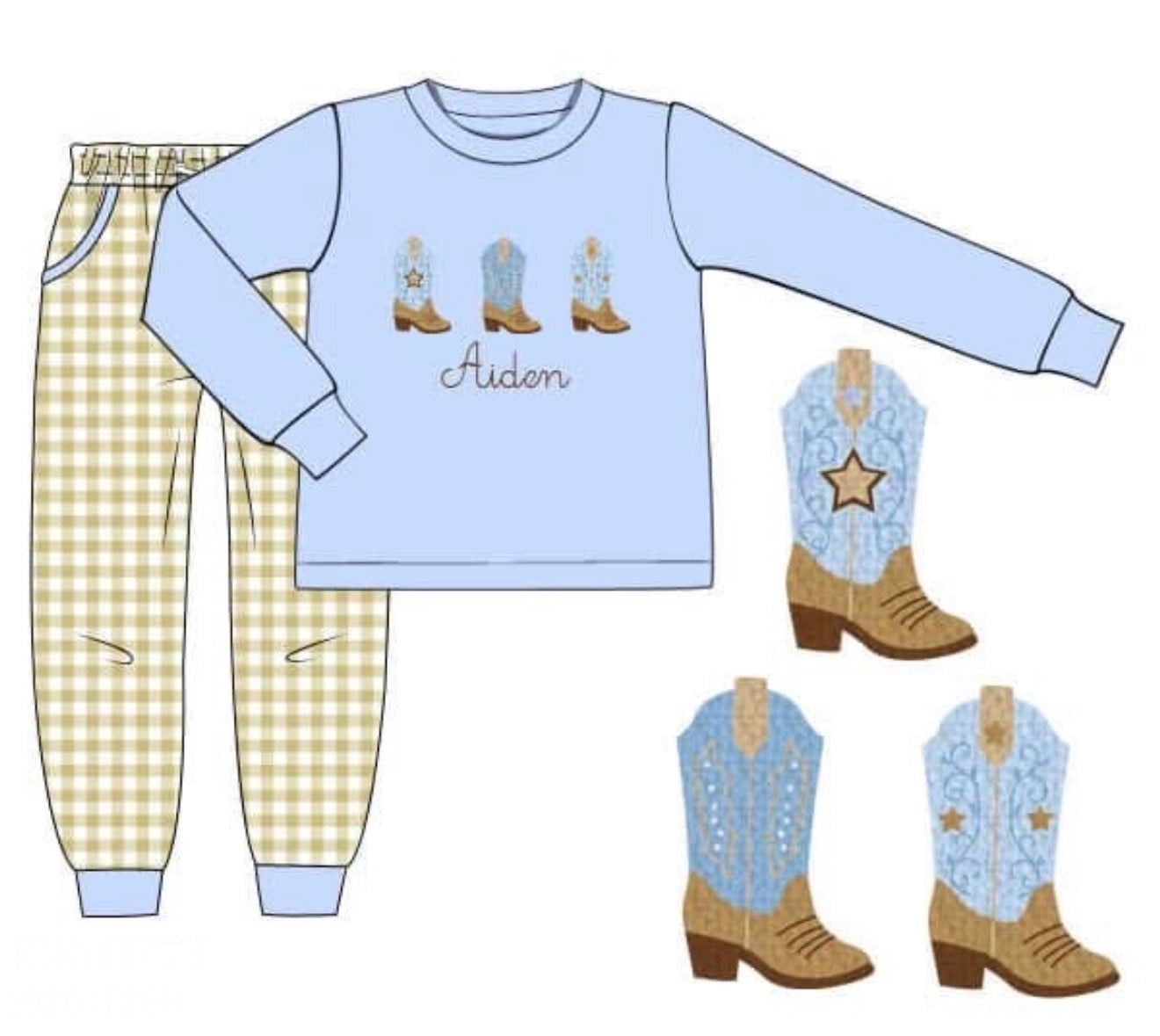 PO 108.5 Gone Country Jogger Set