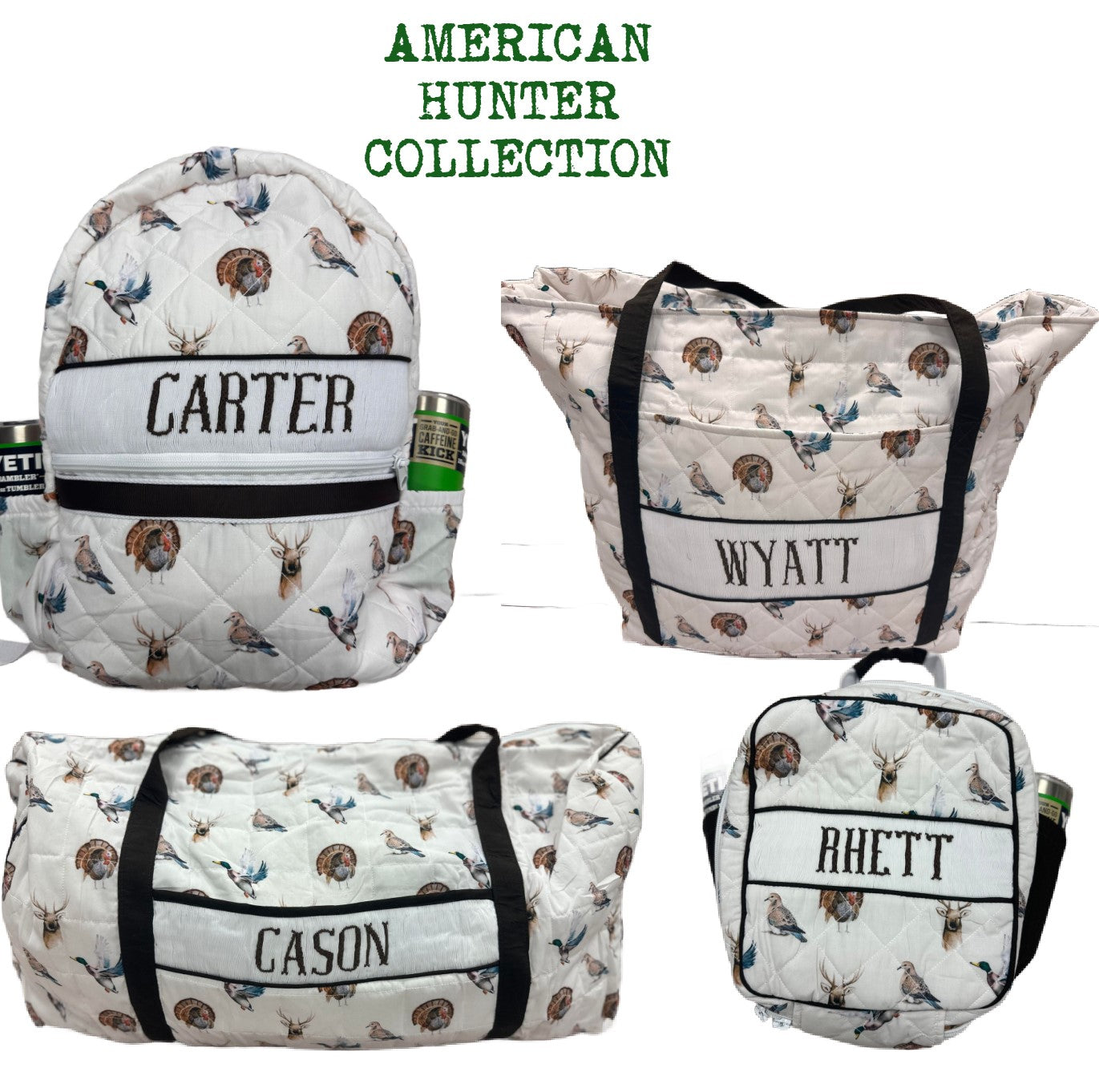 LUGGAGE PO: AMERICAN HUNTER COLLECTION (ETA TO SSS AUGUST)