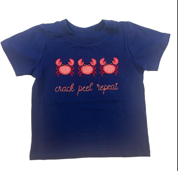 7T CRACK & PEEL CRAB SHIRT