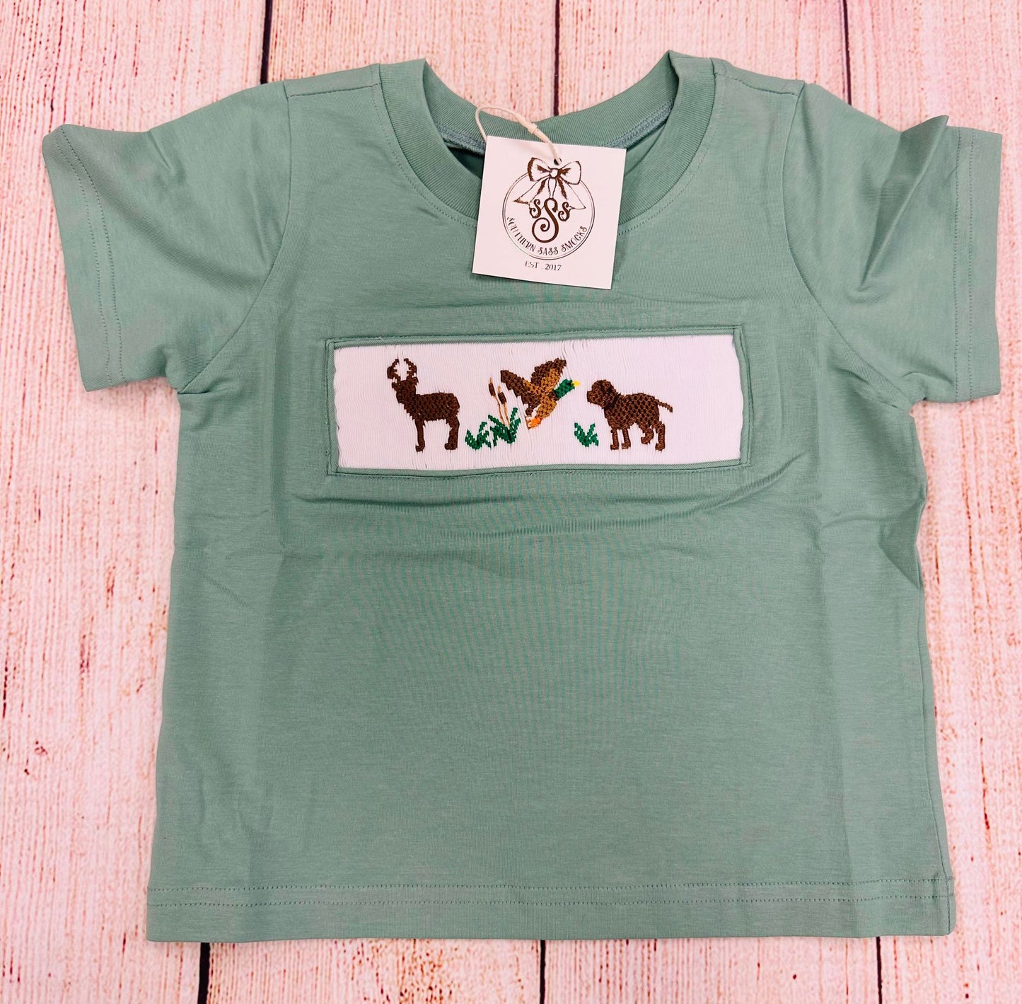 HUNTING SMOCKED SHIRT