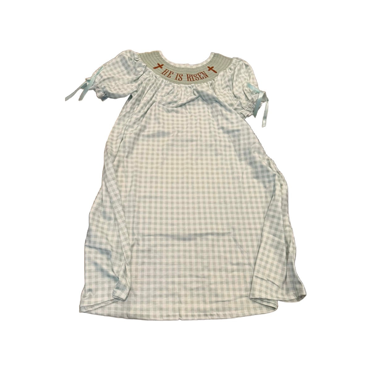 12T HE IS RISEN DRESS