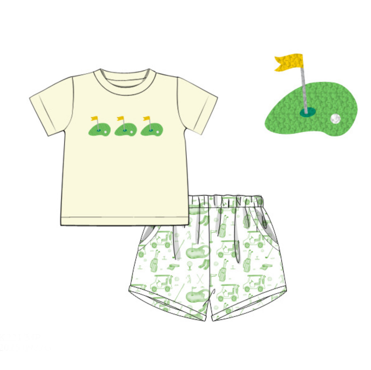 PO 103.5 On the Green Short Set