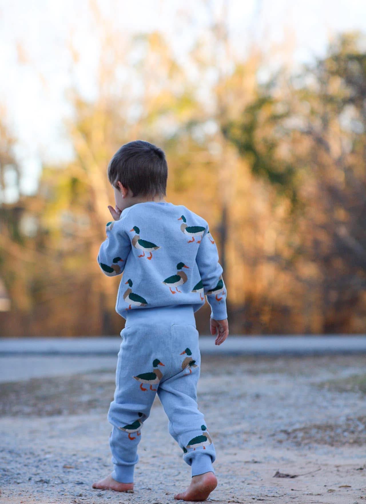 VIRAL DUCK SWEATER/PANTS SET