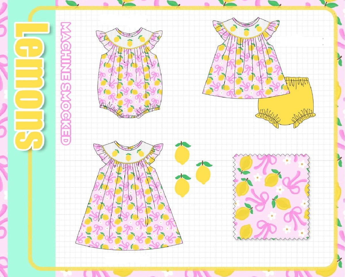 LEMONS MACHINE SMOCKED COLLECTION - ETA MARCH