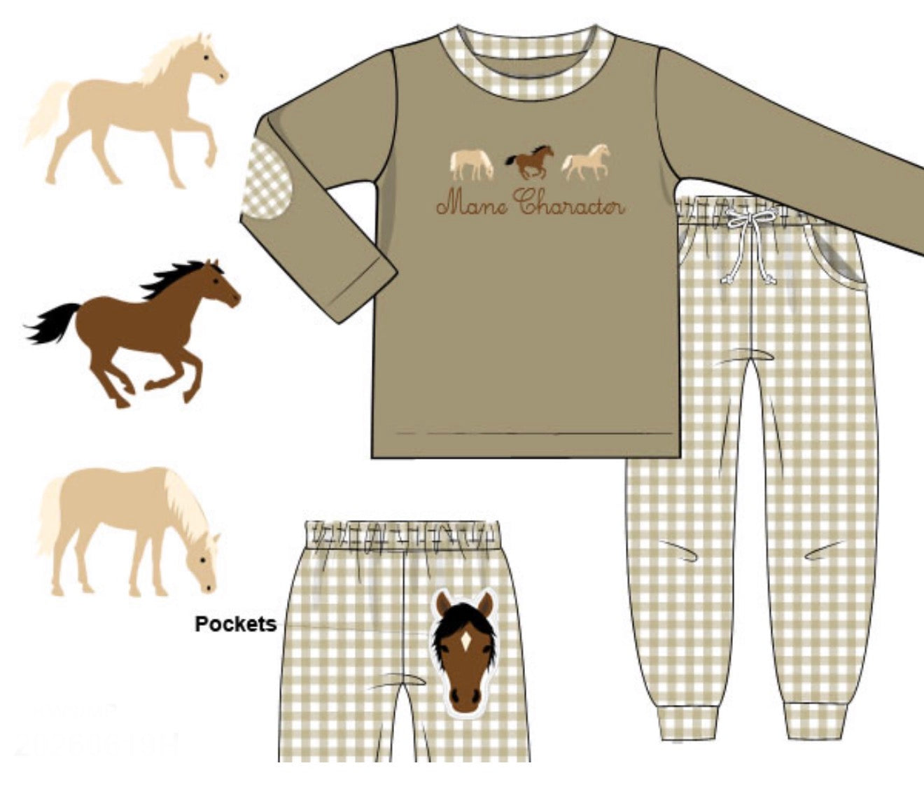 PO 108.5 Saddle Up Jogger Set