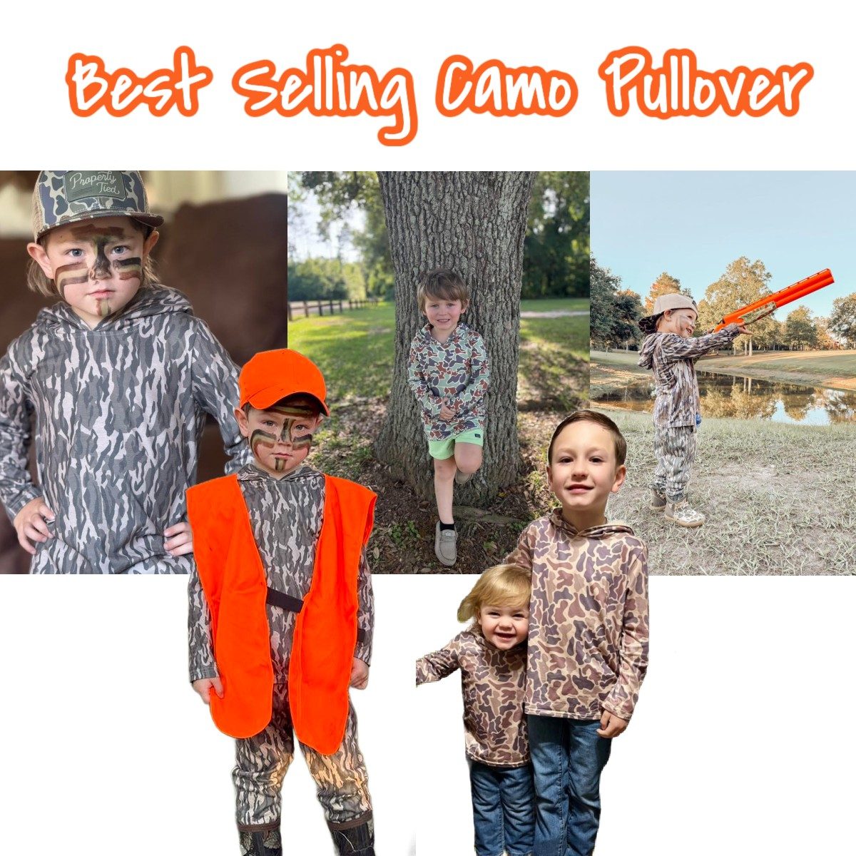 WS (BF) CAMO PULLOVERS