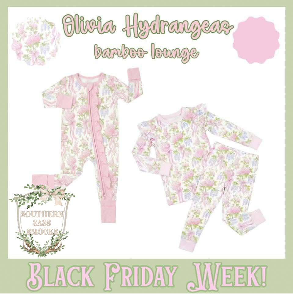 BFPO: OLIVIA HYDRANGEA BAMBOO LOUNGE COLLECTION (ETA MAY)