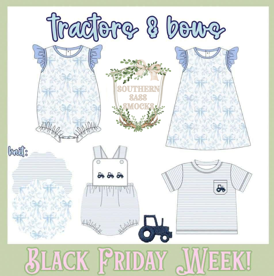 BFPO: TRACTORS & BOWS COLLECTION (ETA MAY)