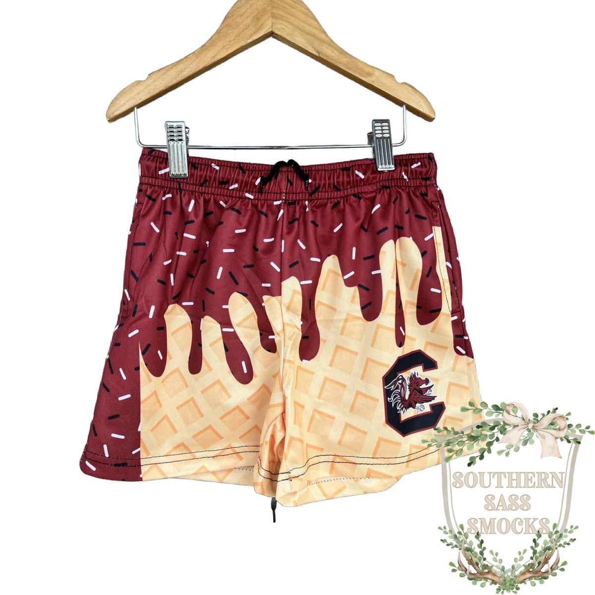 GAMECOCK DRIP SHORTS