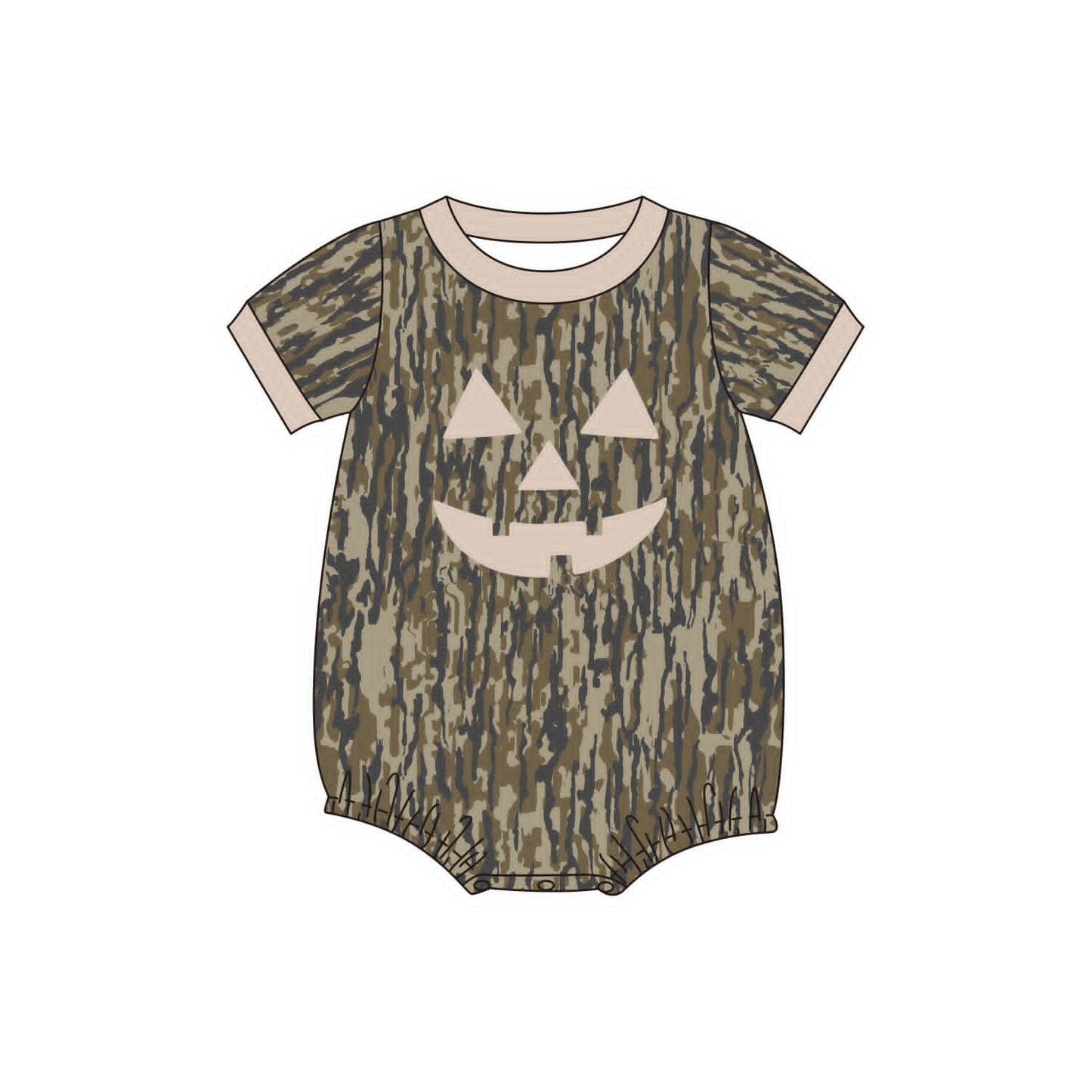 CAMO PUMPKIN FACE BUBBLE-ETA SEPT