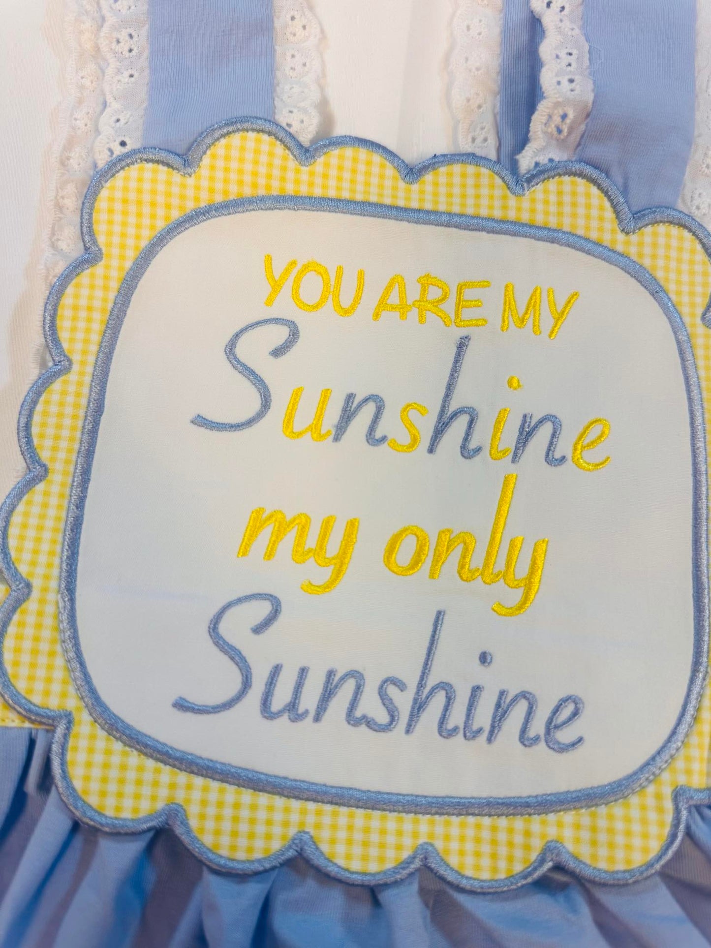 8T YOU ARE MY SUNSHINE DRESS