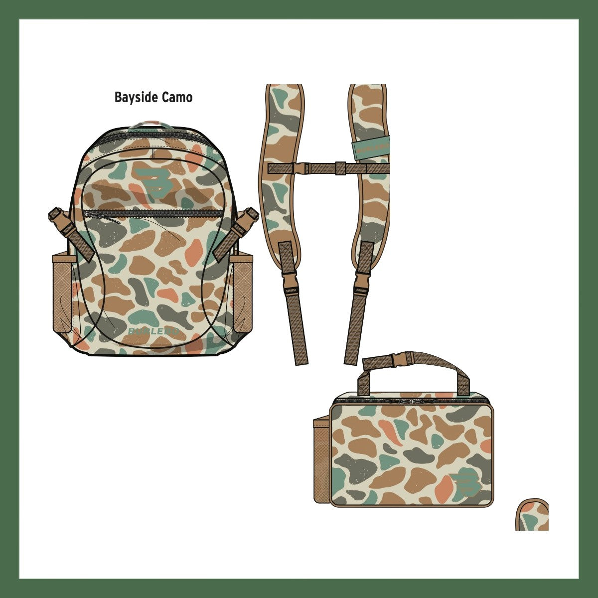 BAYSIDE CAMO COLLECTION (JULY ETA)