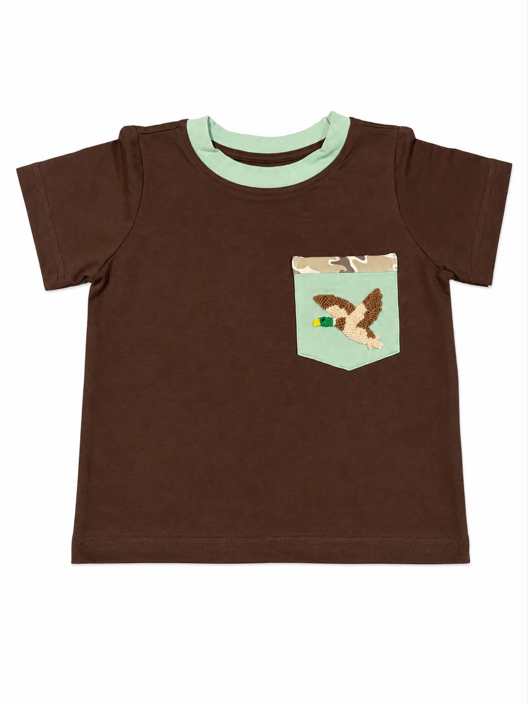 FRENCH KNOT DUCK SHIRT