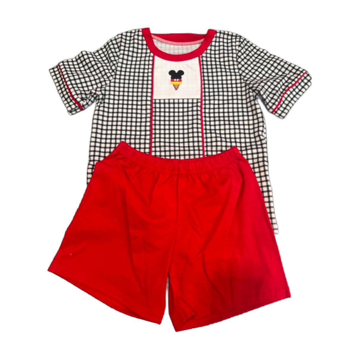 4T MOUSE SNACK SHORT SET