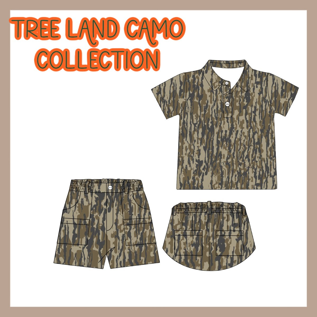 TREELAND CAMO COLLECTION.