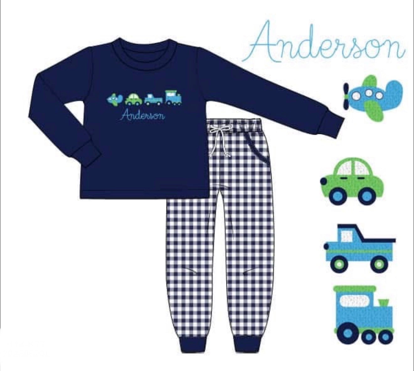 PO93 Winter Blues Jogger Set