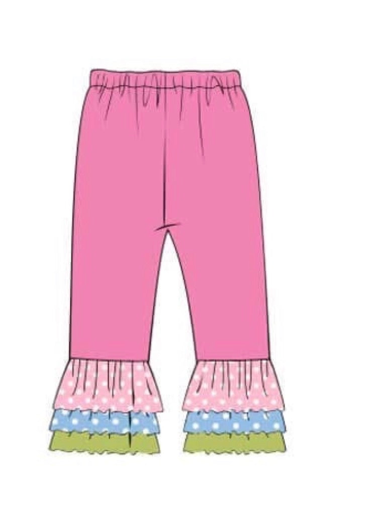 PO 108.5 Girls Mix & Match - Hot Pink Pants