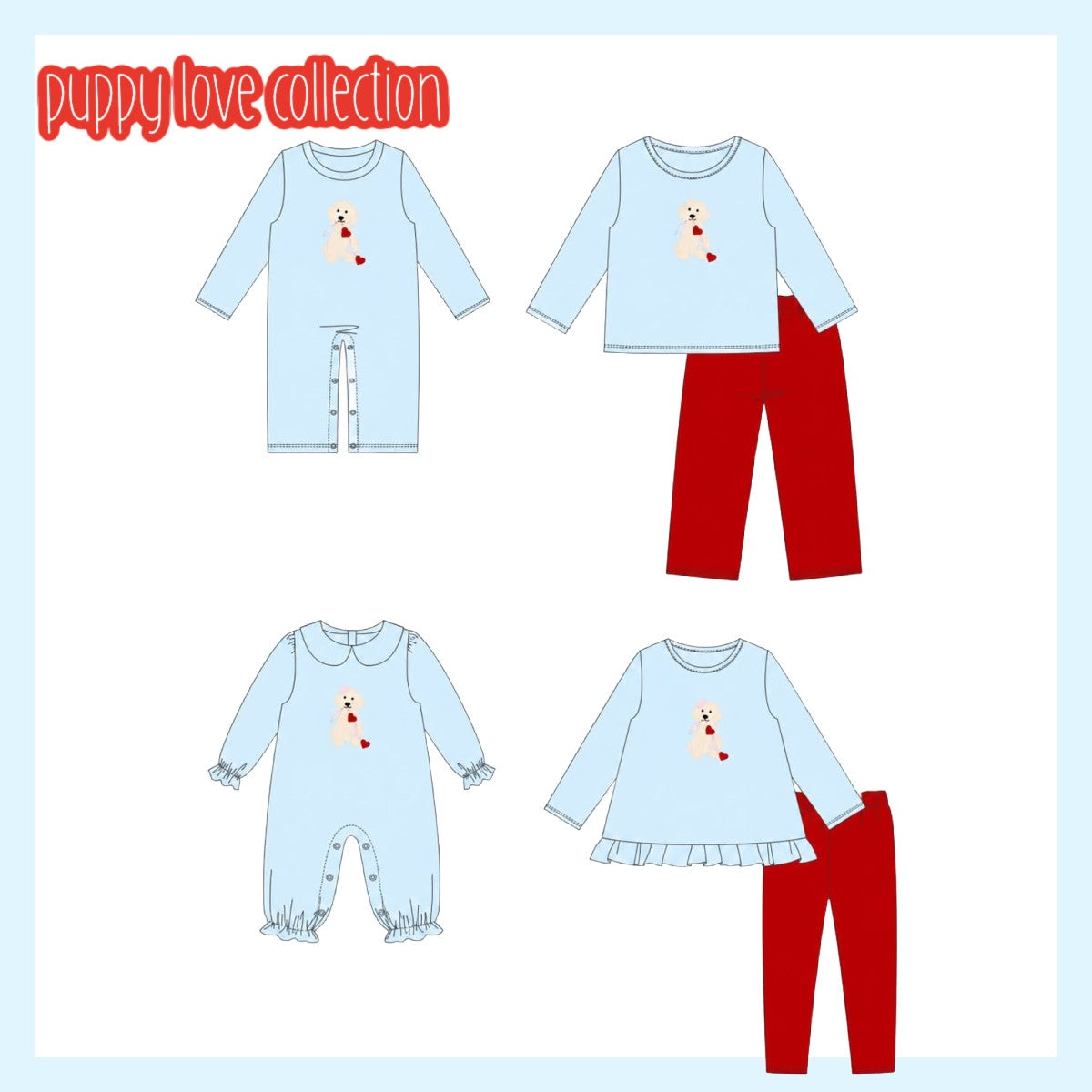 PUPPY LOVE COLLECTION-ETA LATE DEC