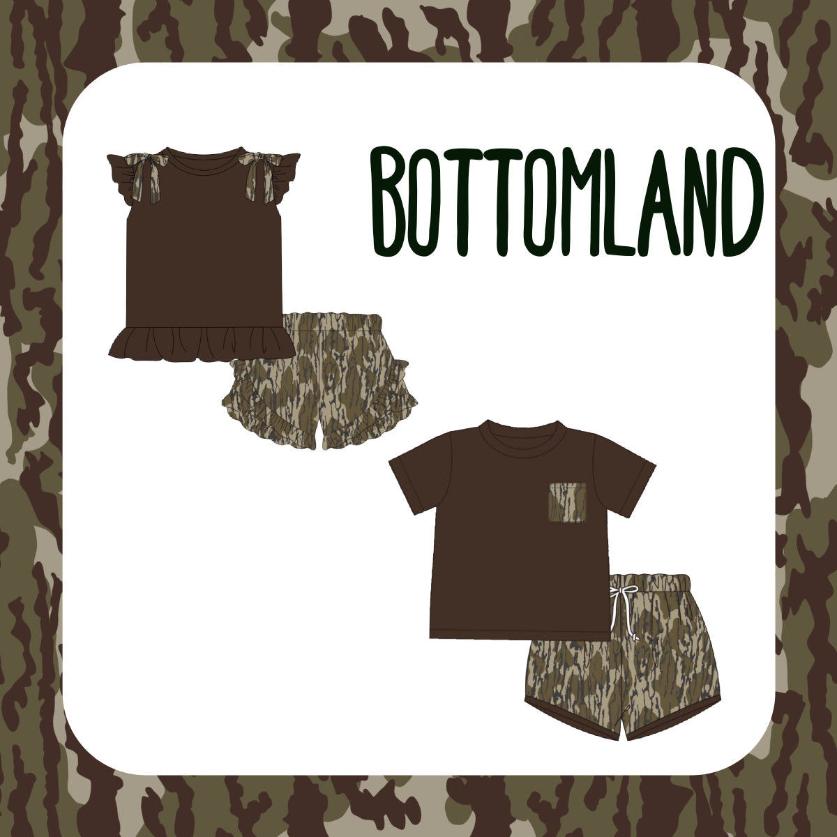 BOYS BOTTOMLAND SHORT SET (ETA TO SSS AUGUST)
