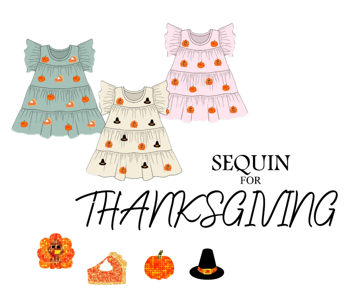 Thanksgiving Sequins Collection - ETA OCTOBER