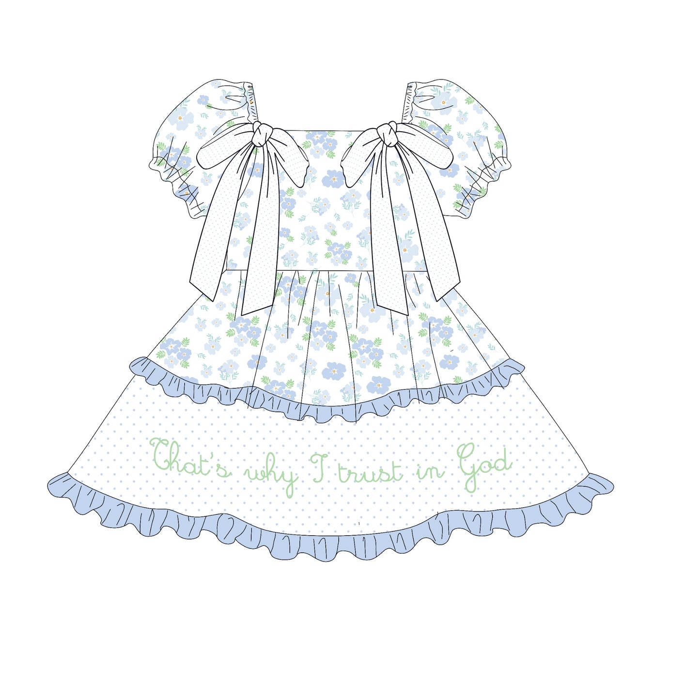 I SOUGHT THE LORD DRESS (MAY ETA)