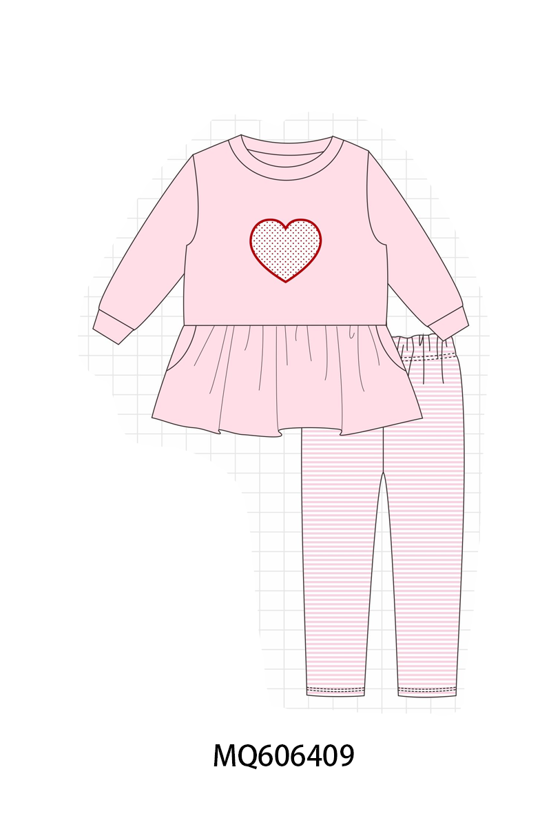 RED APPLIQUE HEART COLLECTION (ETA LATE DEC)