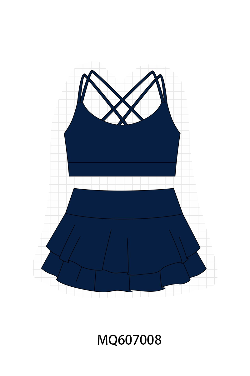 GIRLS ACTICE SKORT SETS-ETA FEB