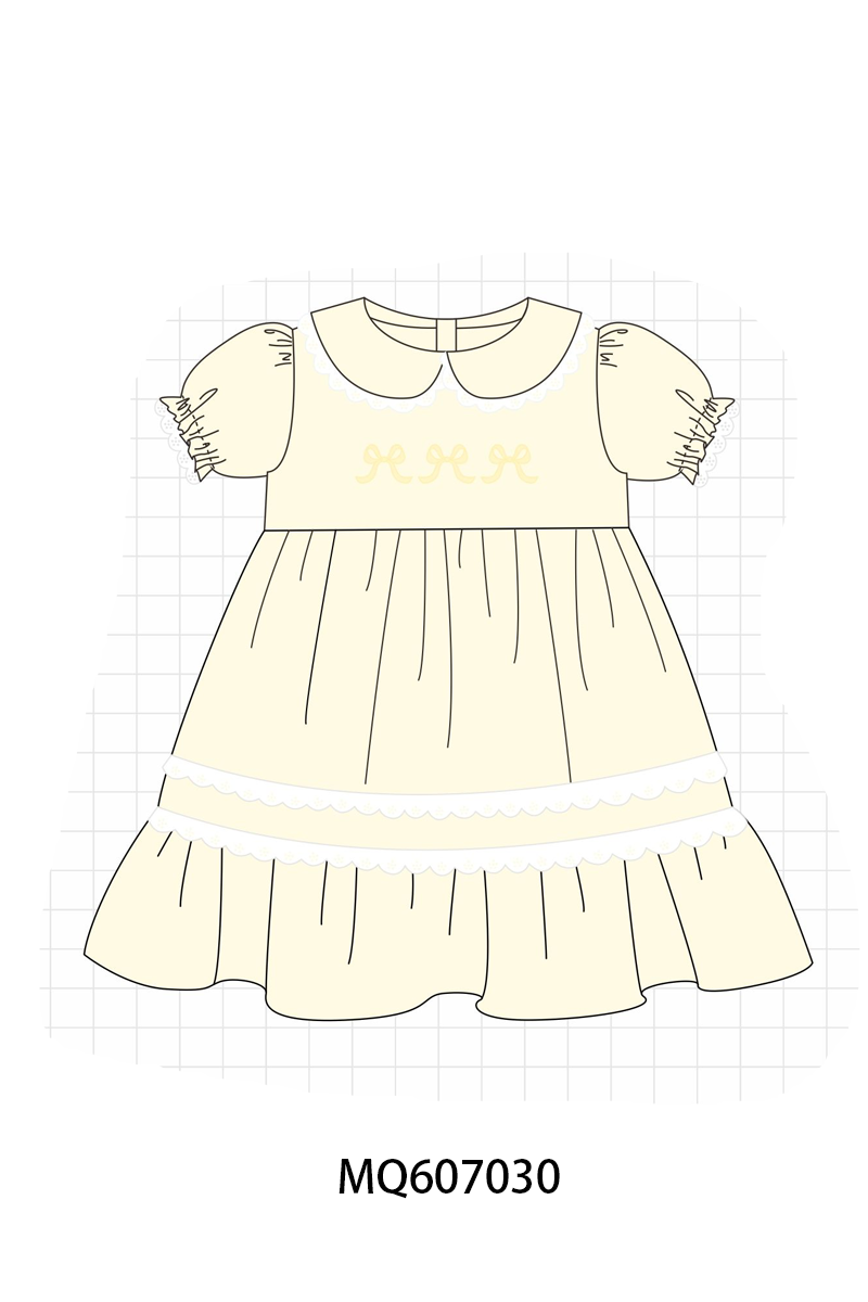 CREAM BOW WITH LACE COLLECTION-ETA FEB