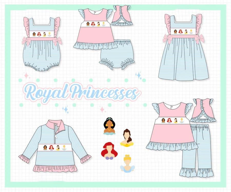 EMBROIDERY PRINCESS COLLECTION-ETA NOV