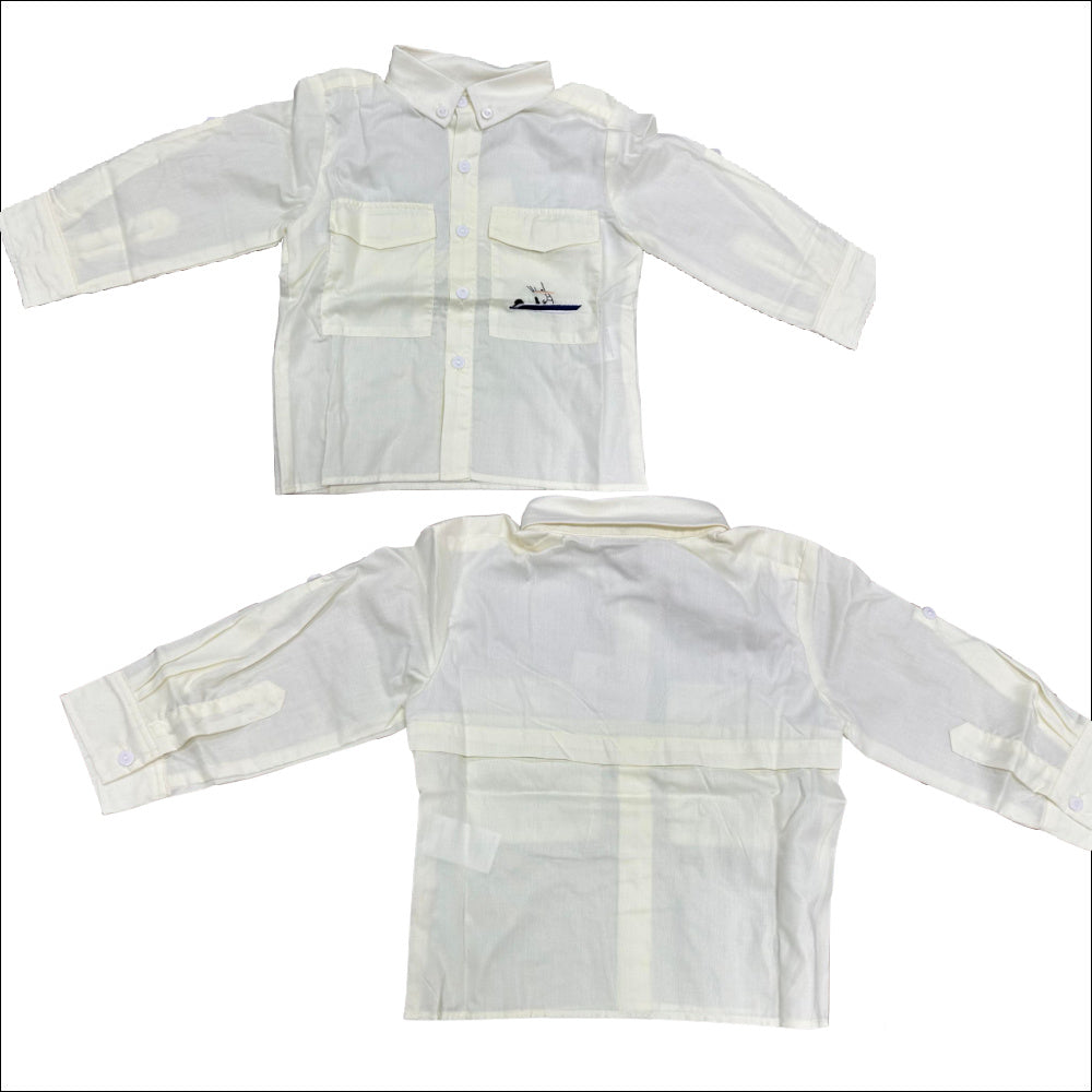 YELLOW BOAT FISHING SHIRT