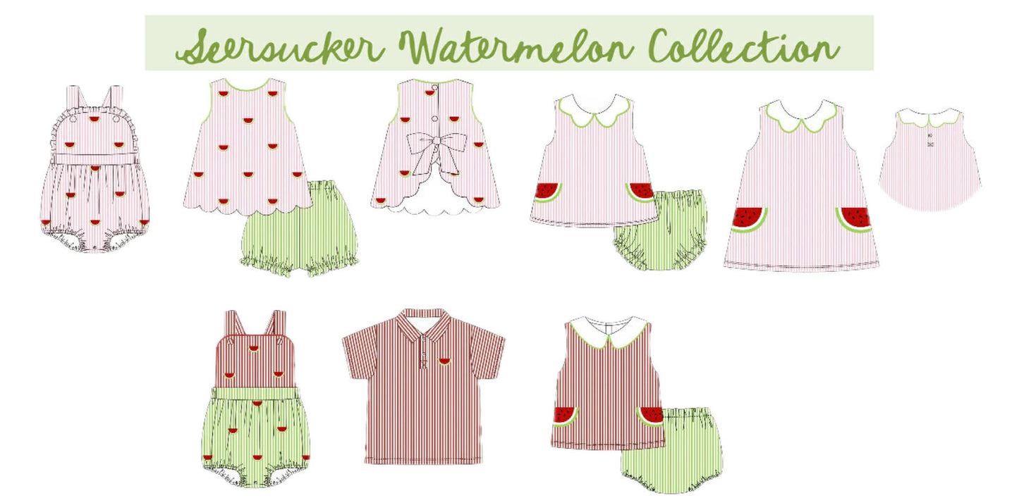 SEERSUCK WATERMELON COLLECTION - ETA LATE APRIL