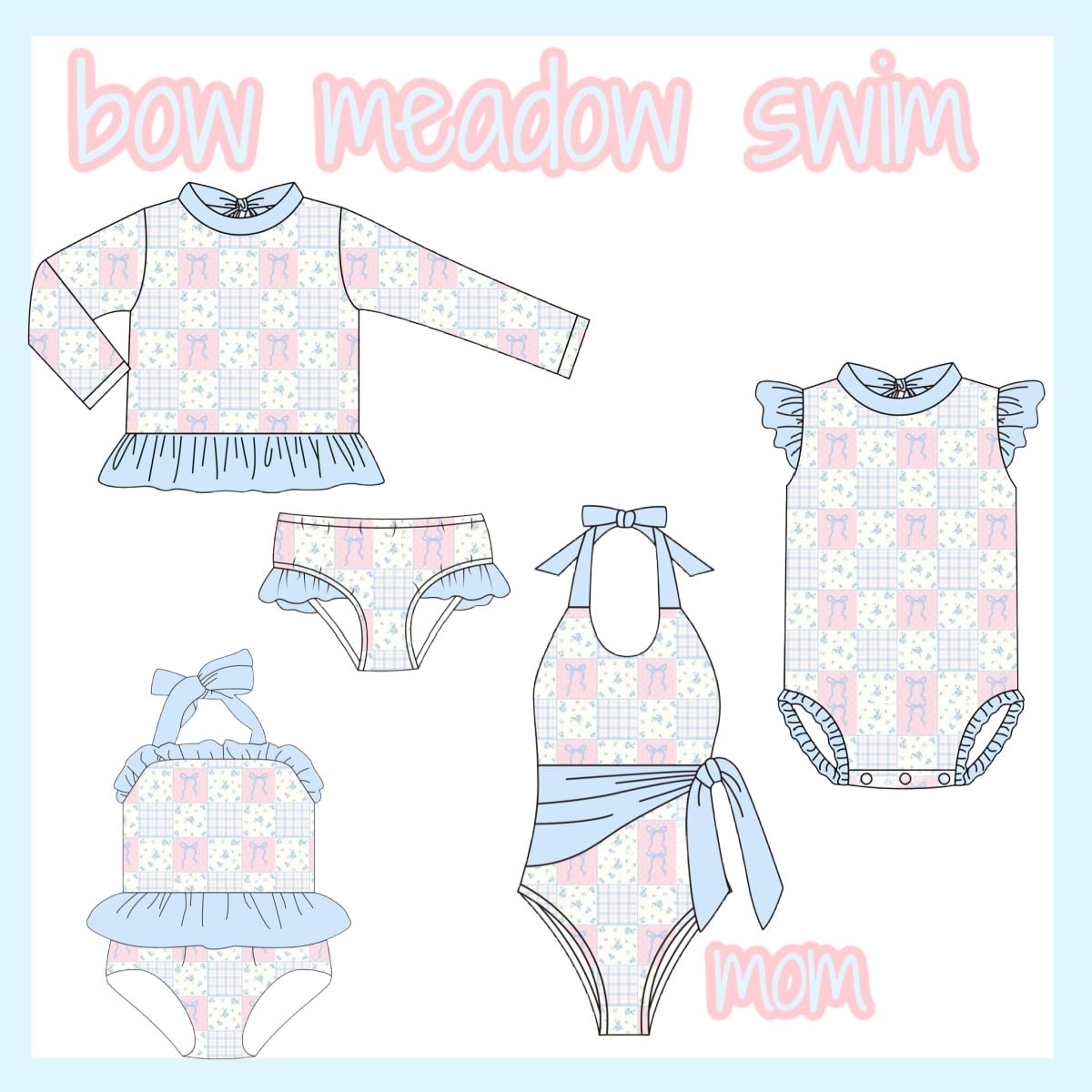 BOW MEADOW SWIM COLLECTION - ETA APRIL