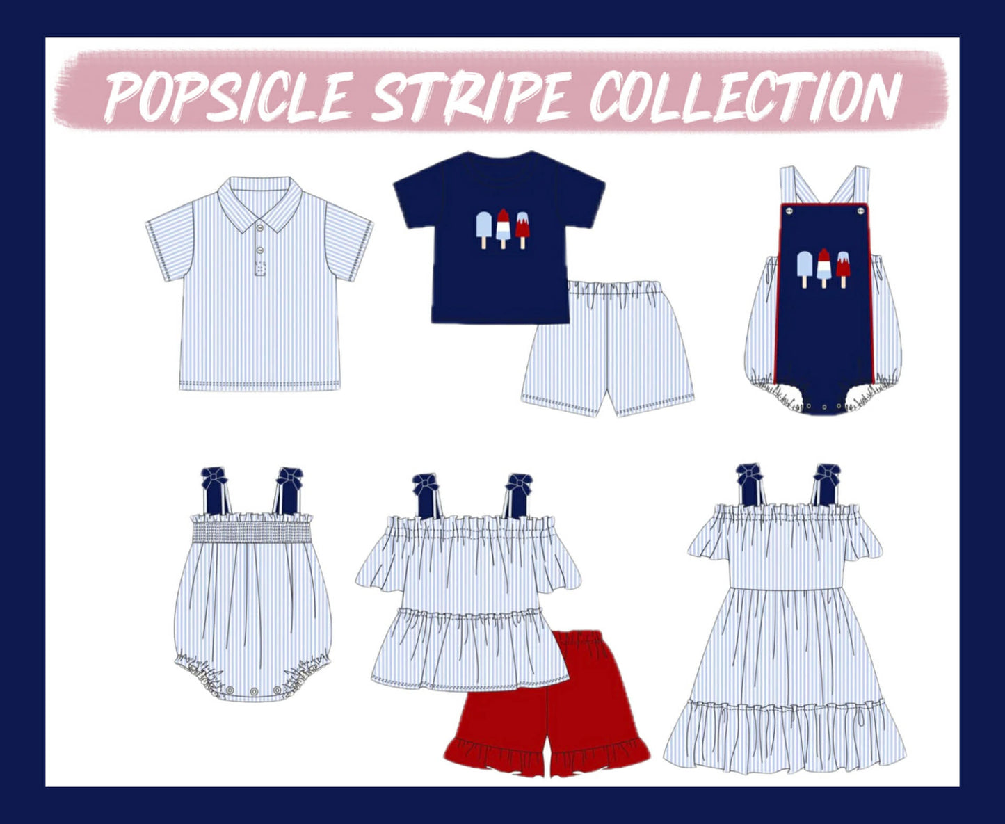 POPSICLE STRIPE COLLECTION - ETA LATE APRIL