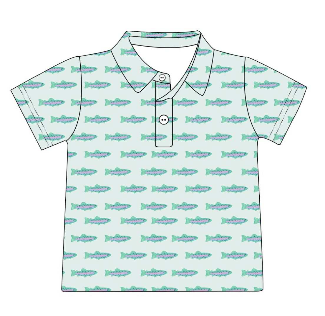 TROUT PERFOMANCE POLO (JUNE ETA)