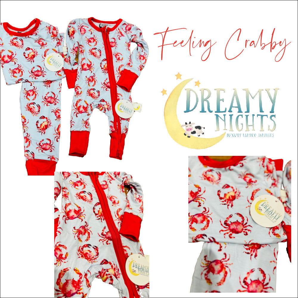 Feeling Crabby Bamboo Pj's