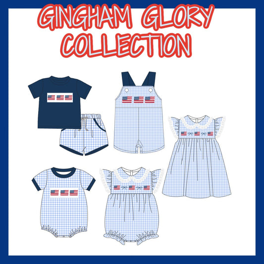 GINGHAM GLORY COLLECTION - ETA APRIL