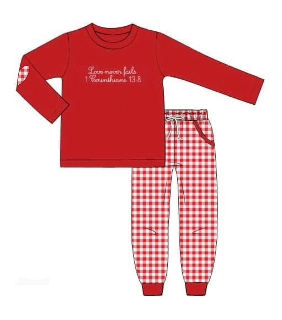 PO 108.5 Love Never Fails Jogger Set