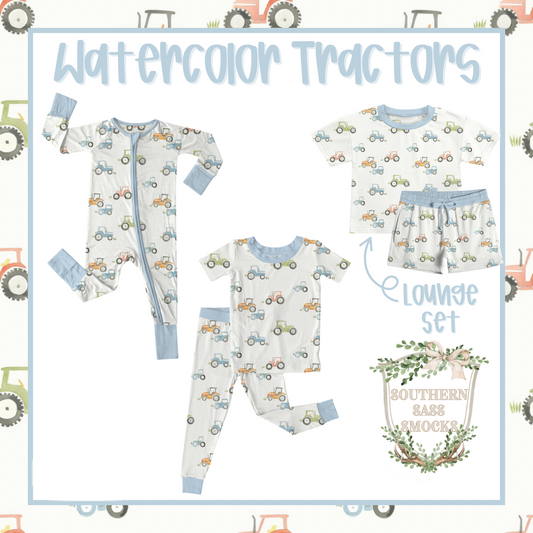BFPO: Watercolor Tractors Collection (ETA MARCH)