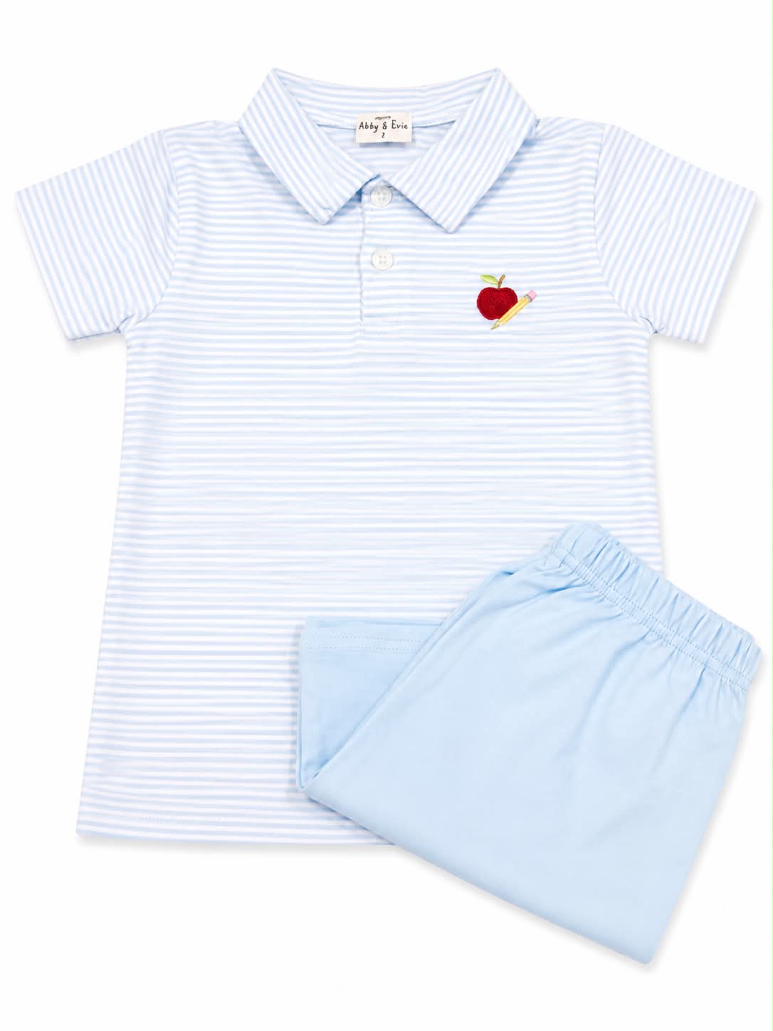 8T SCHOOL POLO SHORT SET