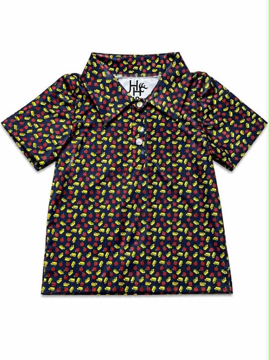YOUTH NAVY POLO (JUNE ETA)