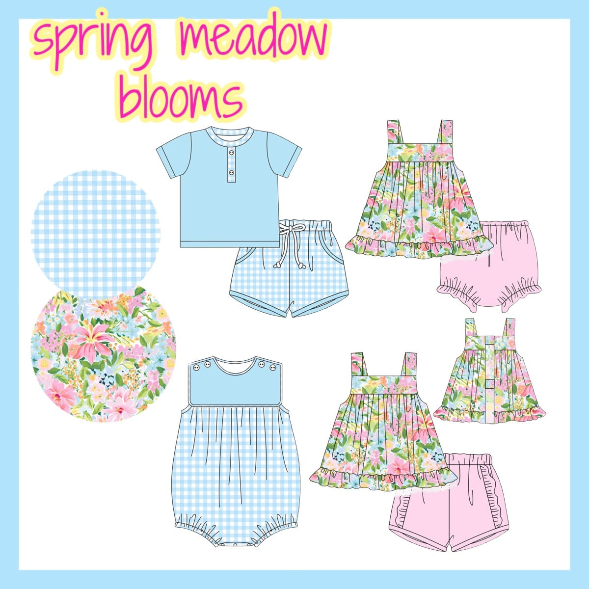 SPRING MEADOW BLOOMS - ETA APRIL