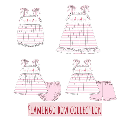 FLAMINGO BOW COLLECTION - ETA LATE APRIL