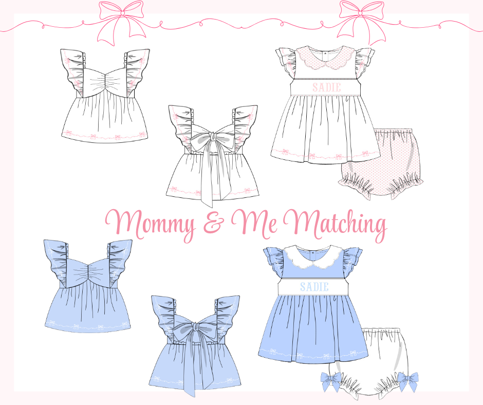 SKS: & Me Matching Bows (ETA MAY)