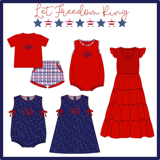 PO 97 LET FREEDOM RING, INCLUDES MONOGRAM  (ETA MAY TO SSS)