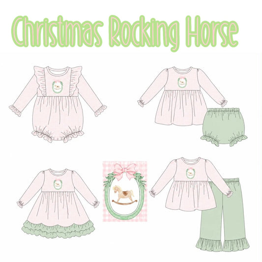CHRISTMAS ROCKING HORSE-ETA NOV