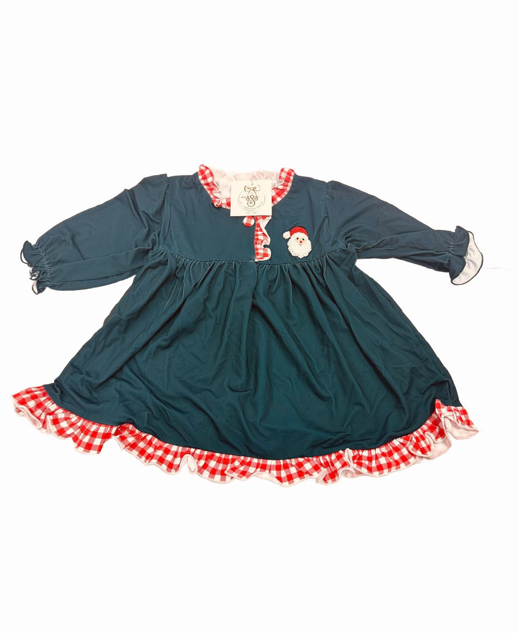 SANTA FRENCH KNOT NIGHTGOWN