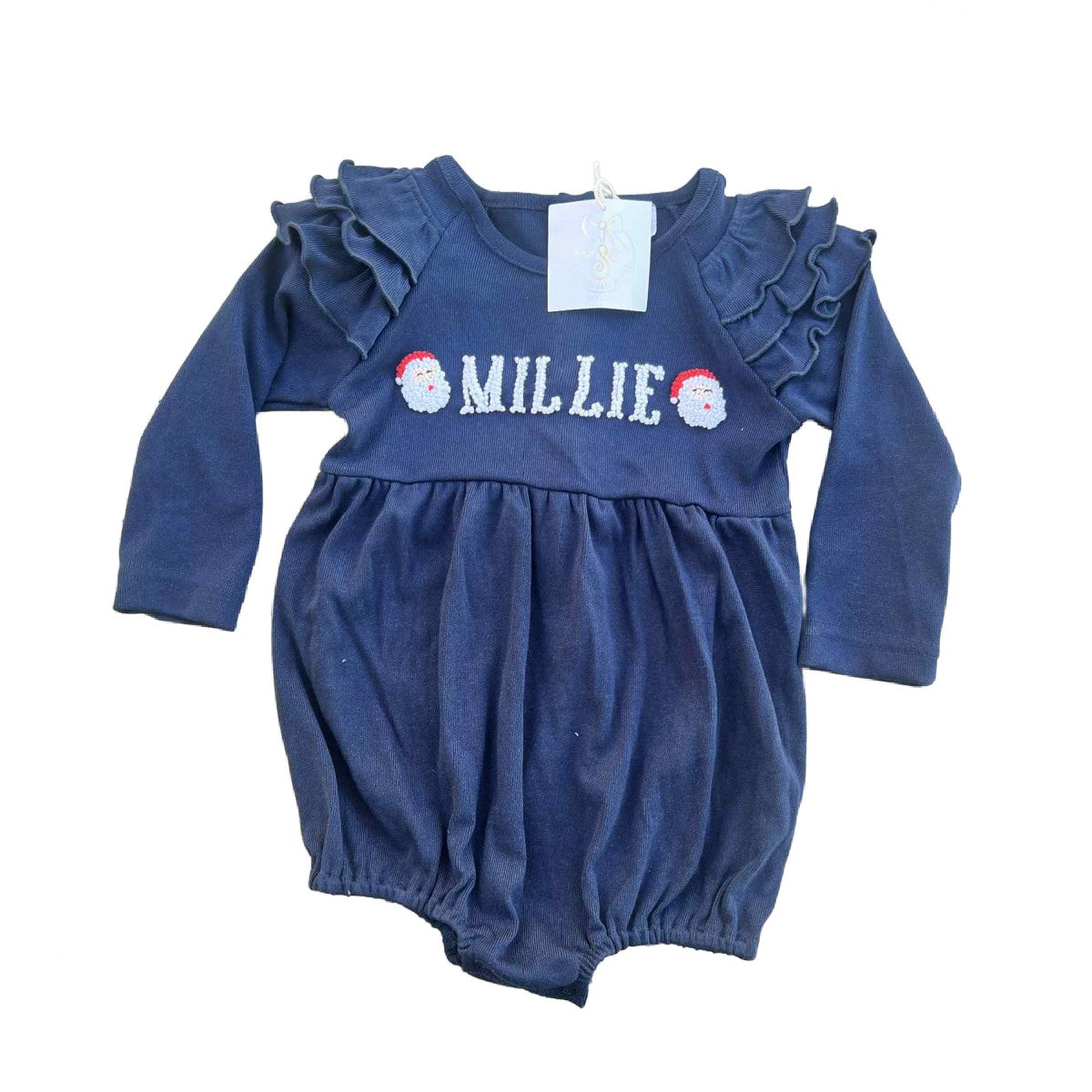 2T MILLIE SWEATER SANTA BUBBLE