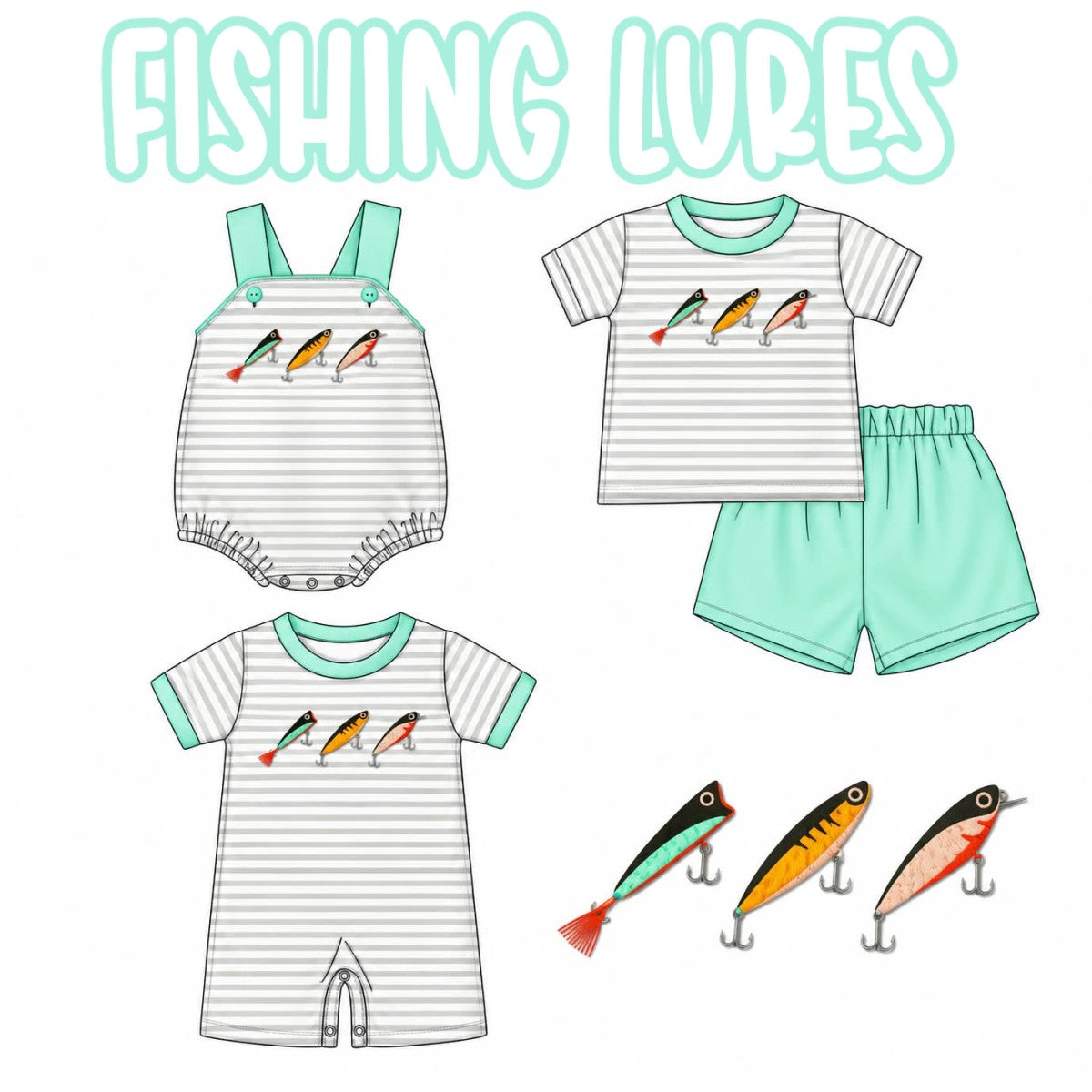 FISHING LURES-ETA LATE FEB