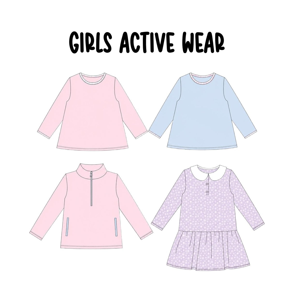 GIRLS ACTIVE WEAR (ETA LATE DEC)
